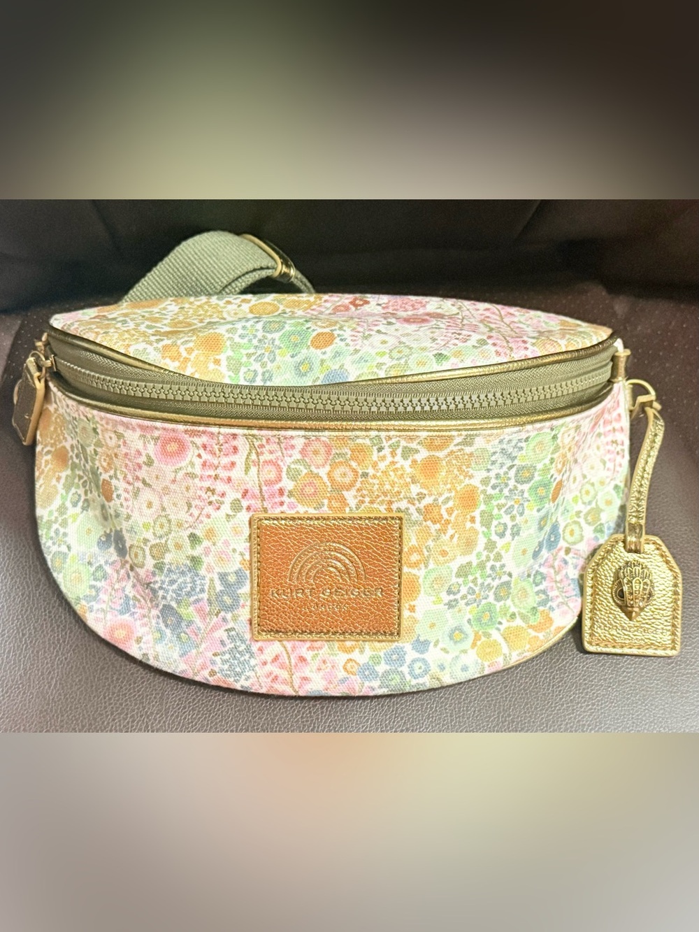 Kurt Geiger Floral Couture Southbank Belt Bag